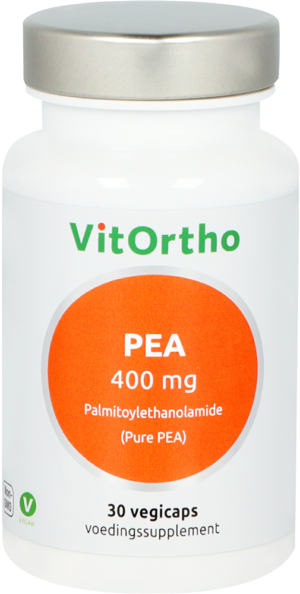 PEA 400 mg Palmitoylethanolamide 30 capsules - VitOrtho