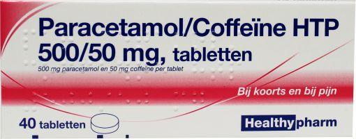Paracetamol/Coffeïne HTP 500/50 mg, tabletten