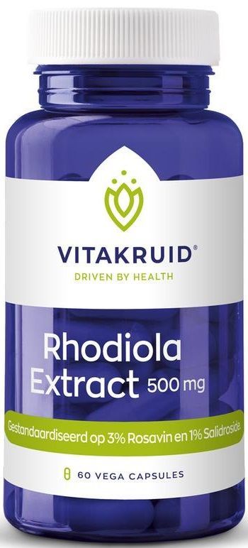 Rhodiola Extract 500 mg 60 capsules Vitakruid