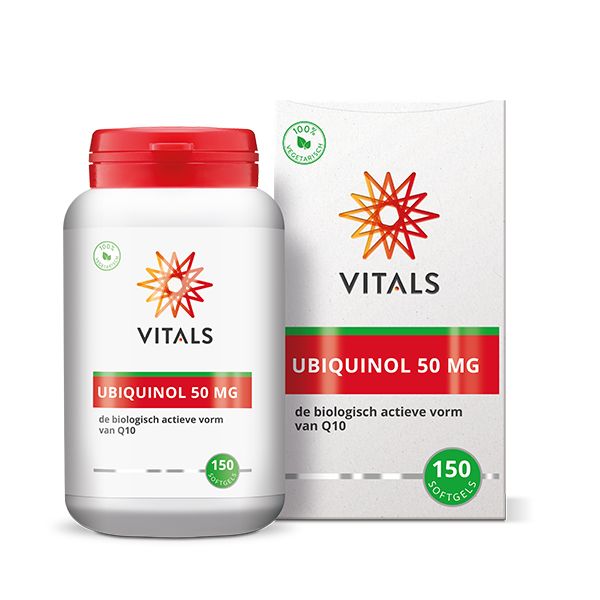 Ubiquinol 50 mg 150 capsules - Vitals
