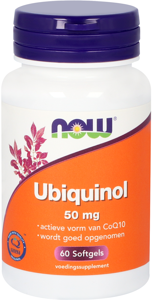 Ubiquinol 50 mg 60 Softgels - Now
