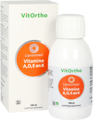 Vitamine A, D, E, en K Liposomaal 100 ml - VitOrtho