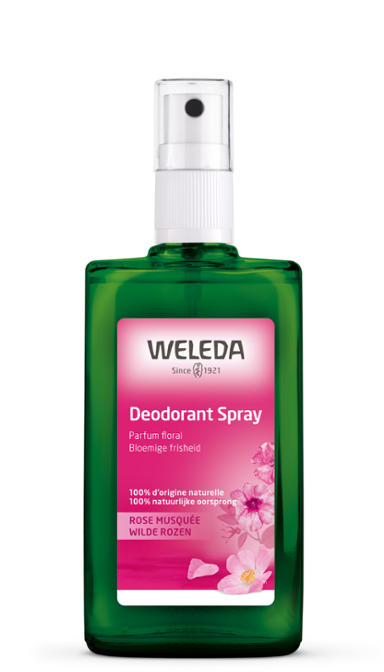 Wilde Rozen Deodorant Spray100 ml - Weleda