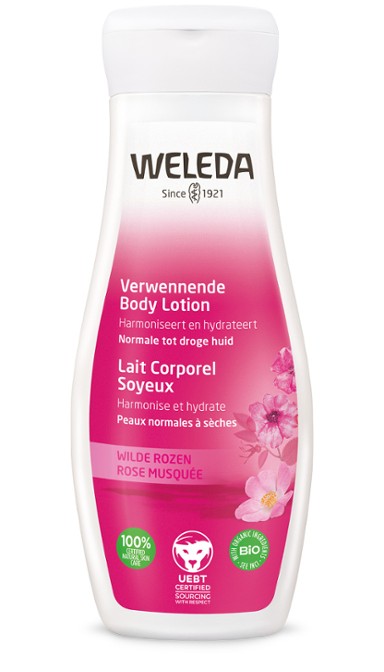 Wilde Rozen Verwennende Bodylotion 200 ml - Weleda