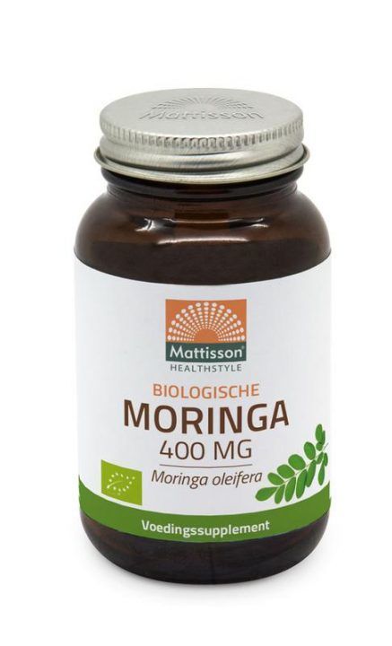 Moringa 400 mg Biologisch 60 vegetarische capsules - Mattisson