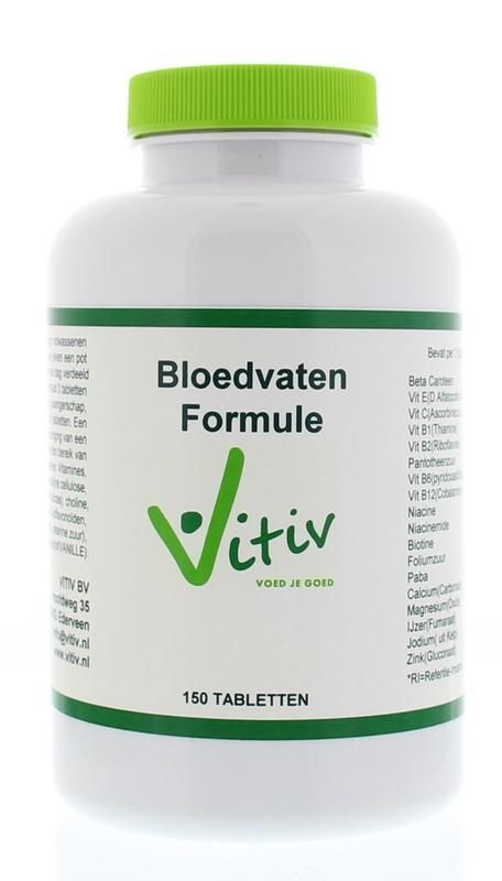Bloedvaten Formule 150 tabletten - Vitiv