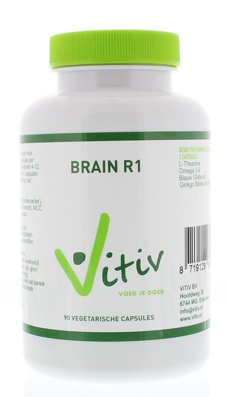 Brain R1 90 Vegetarische Capsules - Vitiv