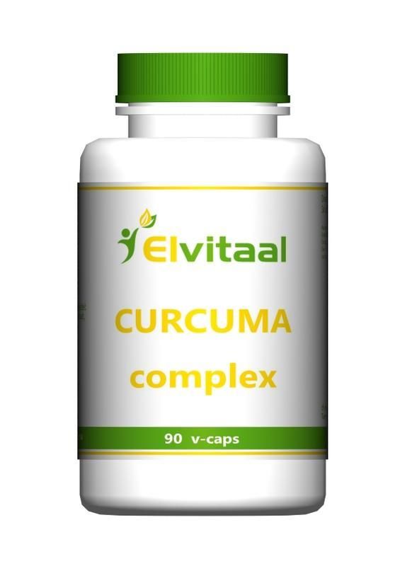 Curcuma Complex 90 vegetarische capsules - Elvitaal