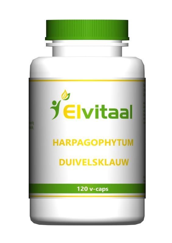 Harpagophytum Duivelsklauw 120 vegetarische capsules - Elvitaal