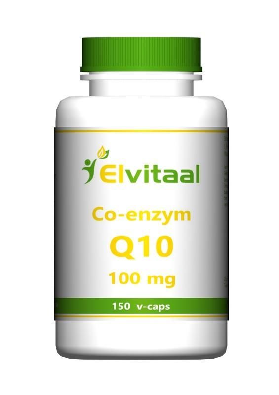 Co Enzym Q10 100 mg 150 vegetarische capsules - Elvitaal
