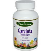 Paradise Herbs, Garcinia Cambogia, 60 Veggie Caps