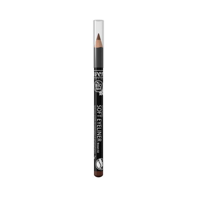 Eyeliner Soft Brown 02 1 stuk - Lavera