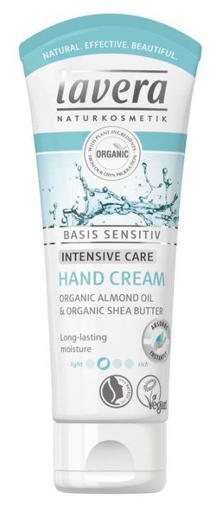 Basis Sensitive Hand Cream Tube 75 milliliter - Lavera