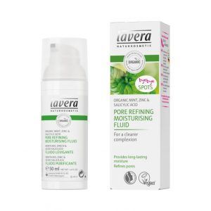 Moisturizing Fluid Pore Refining Mint 50 milliliter - Lavera
