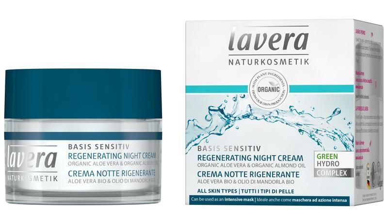 Basis Sensitiv Regenerating Nachtcrème 50 milliliter - Lavera