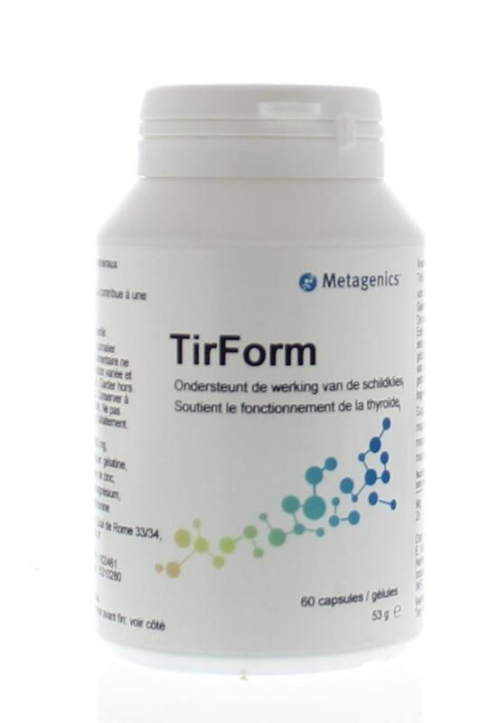TirForm 60 capsules - Metagenics
