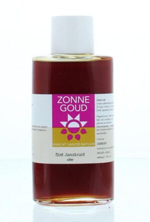Sint Janskruid Olie 100 milliliter - Zonnegoud