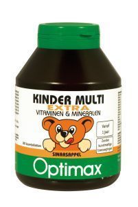 Kinder Multi Extra Vitaminen & Mineralen, 180 kauwtabletten, Optimax