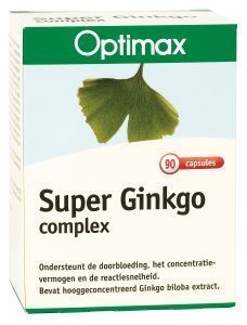 Super Ginkgo Complex, 90 capsules, Optimax