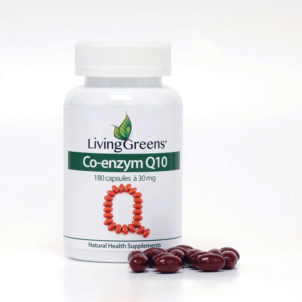 Co Enzym Q10 30 mg 180 capsules - Livinggreens