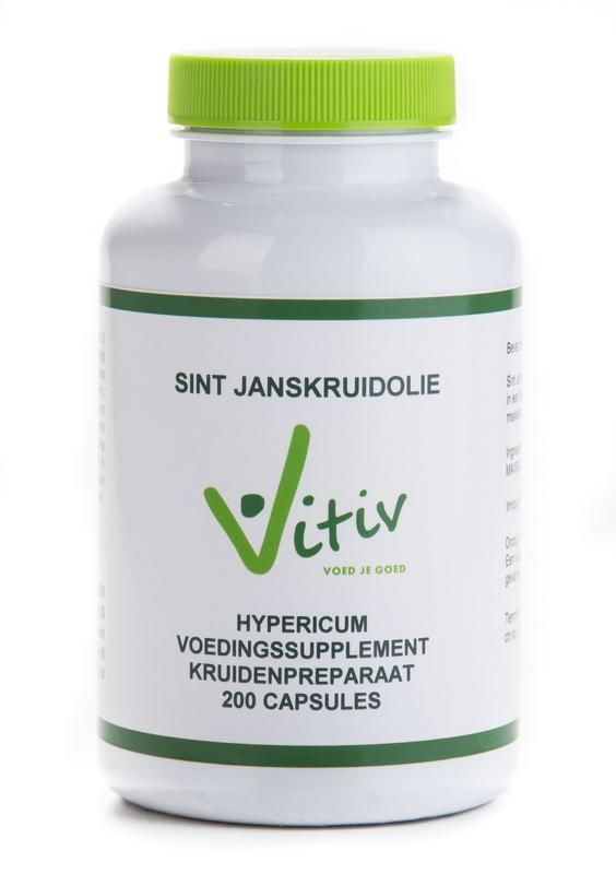 Sint Janskruid Capsules 200 capsules - Vitiv