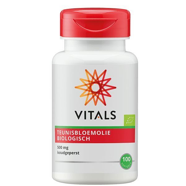 Teunisbloemolie 500 mg Biologisch 100 softgel capsules - Vitals