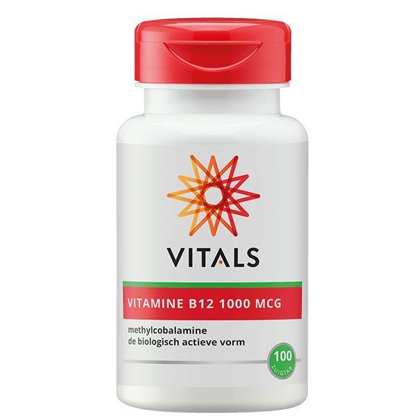 Vitamine B12 Methyl 1000 mcg 100 zuigtabletten - Vitals