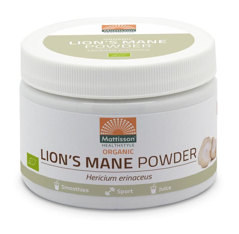 Mattisson Lion's mane poeder biologisch