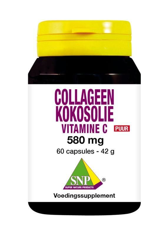 Collageen Kokosnootolie Vitamine C 60capsules - SNP