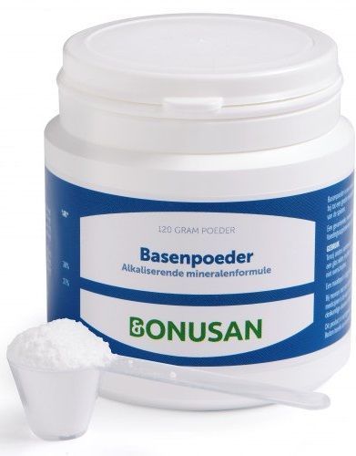 Basenpoeder Alkaliserende Mineralenformule 120 gram Bonusan