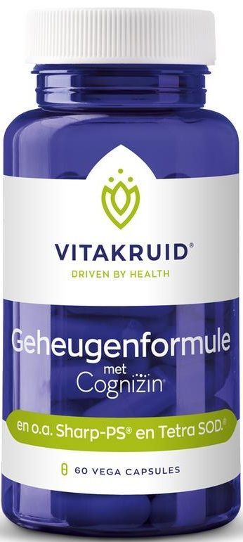 Geheugenformule met Cognizin 60 capsules Vitakruid