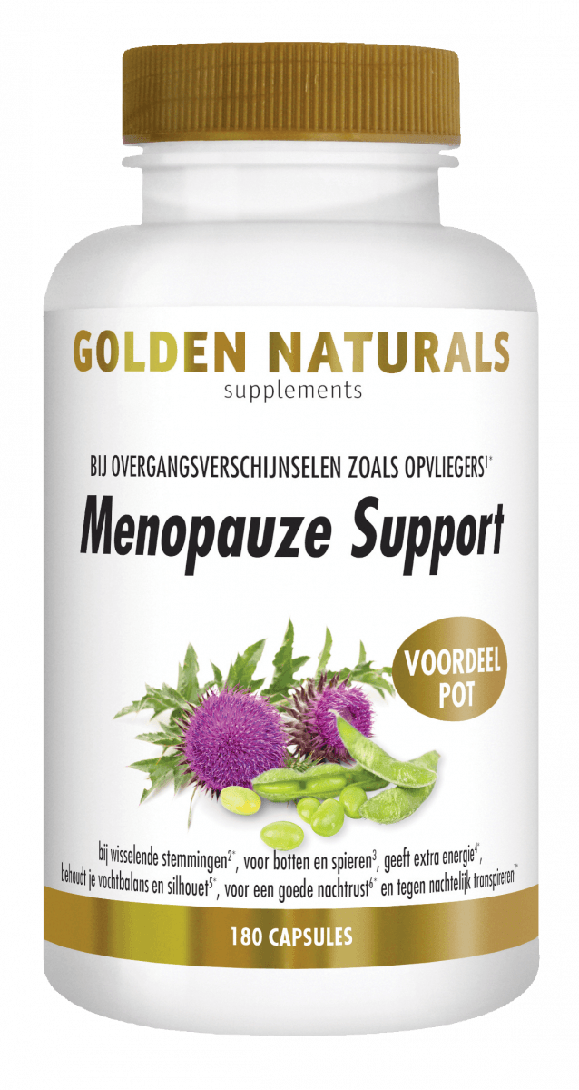 Menopauze Support Golden Naturals 180 capsules