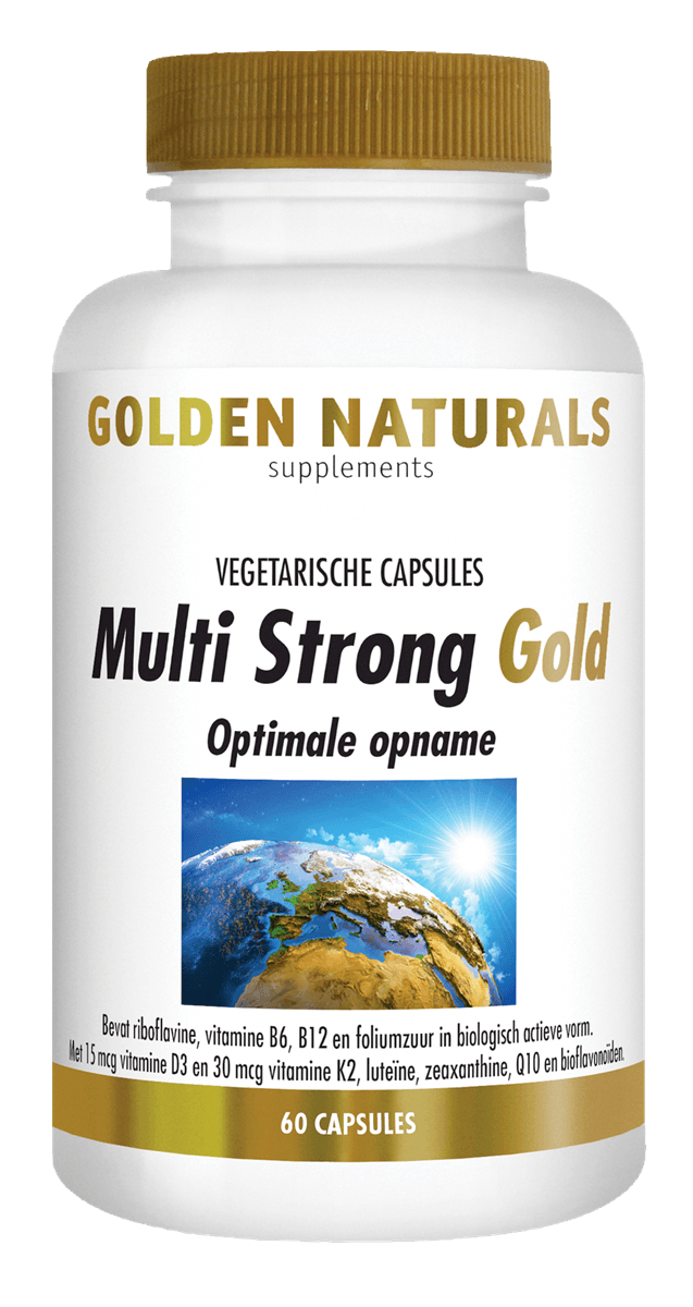 Multi Strong Gold Golden Naturals 60 capsules