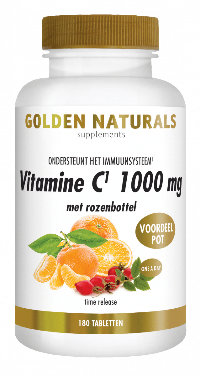 Vitamine C 1000 mg met Rozenbottel