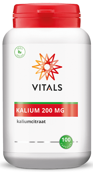 Kalium 200 mg Kaliumcitraat 100 capsules - Vitals