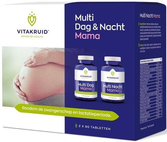 Multi Dag en Nacht Mama 2 x 90 tabletten Vitakruid