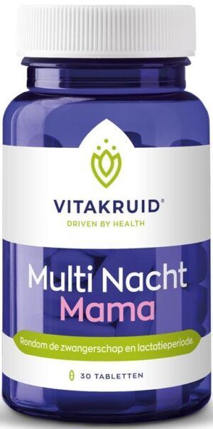 Multi Nacht Mama 30 tabletten Vitakruid