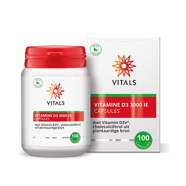 Vitamine D3 3000 IE 100 capsules - Vitals