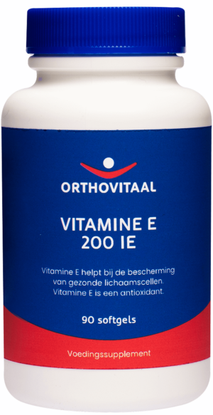 Vitamine E 200 IE 90 softgels - Orthovitaal