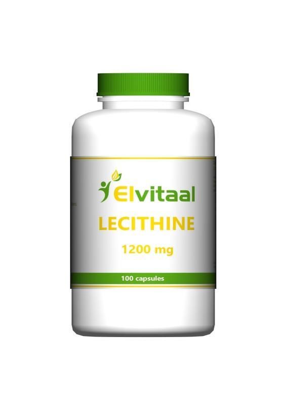 Lecithine 1200mg 100caps - Elvitaal