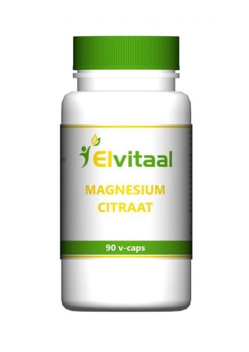 Magnesium Citraat 90 vegetarische capsules - Elvitaal