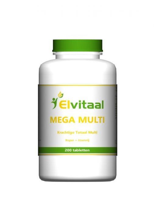 Mega multi 200tabletten - Elvitaal