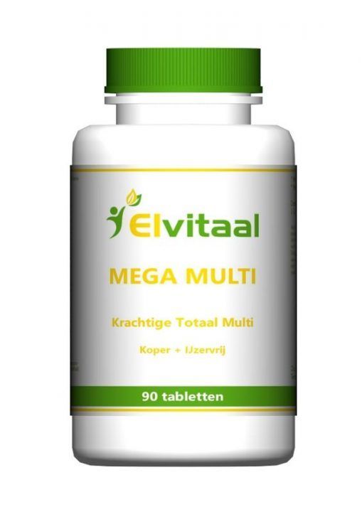 Mega multi 90tabletten - Elvitaal