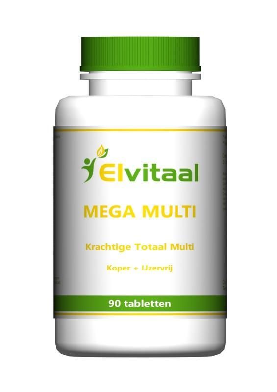 Mega multi 90tabletten - Elvitaal