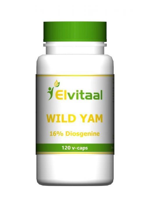 Wild Yam 100 mg 16% diosgenine 120 vcaps - Elvitaal
