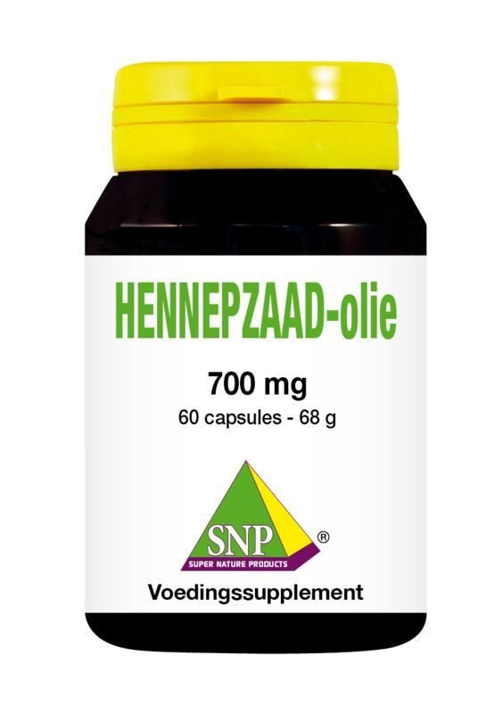 Hennepzaad olie 60 capsules - SNP