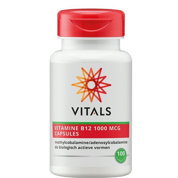 Vitamine B12 1000 mcg 100 capsules Vitals