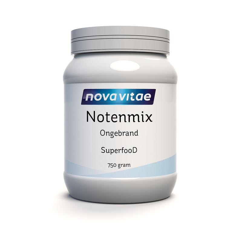 Notenmix Ongebrand 750 gram Nova Vitae