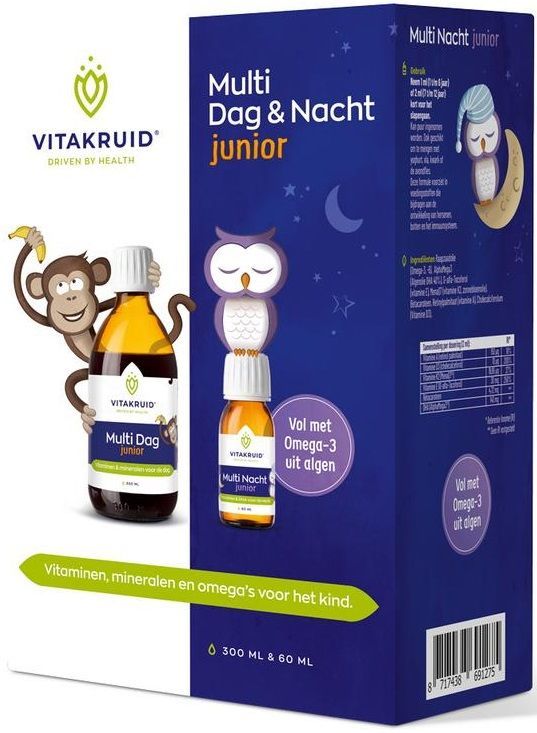 Multi Dag en Nacht Junior 360 ml Vitakruid
