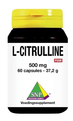 L-Citrulline Puur 500 mg 60 capsules SNP